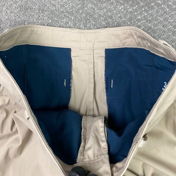 Birddogs Pants Men's 34 x 30 Measures 35 x 29 Khaki Tan 6 Pocket Stretch - Picture 9 of 15